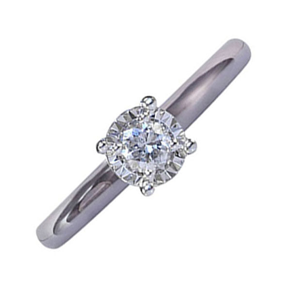 14Kt White Gold Diamond 1/2Ctw Ring
