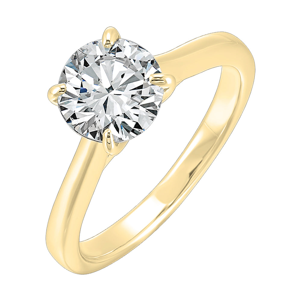 14Kt Yellow Gold Diamond 1/3Ctw Ring
