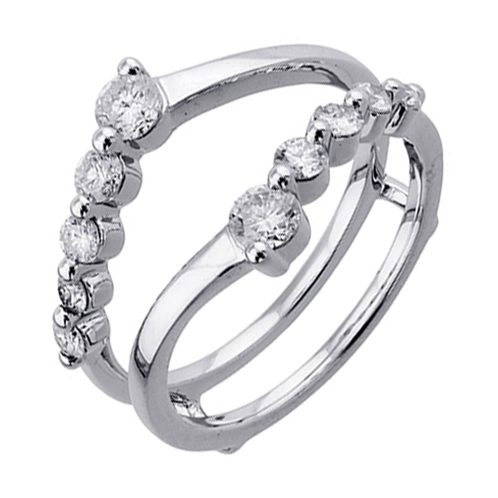 14Kt White Gold Diamond 5/8Ctw Ring