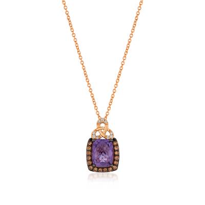 14K R/G PEND 0.28 DIA 1.90 AM |H|