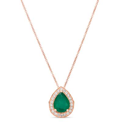 14K R/G PEND 0.21 DIA 1.35 NE |E|