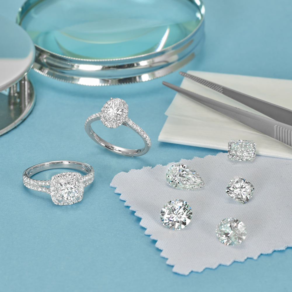 How Your Engagement Ring’s Metal Affects Your Diamond’s Color