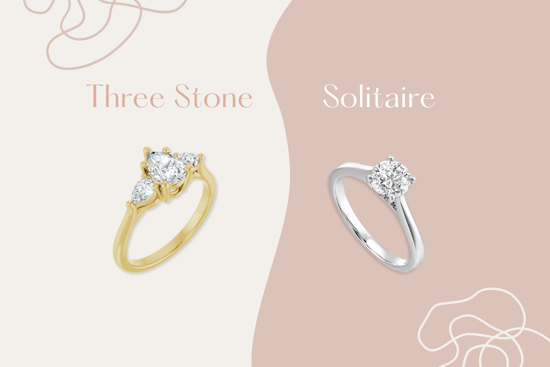 Three Stone vs Solitaire Engagement Rings