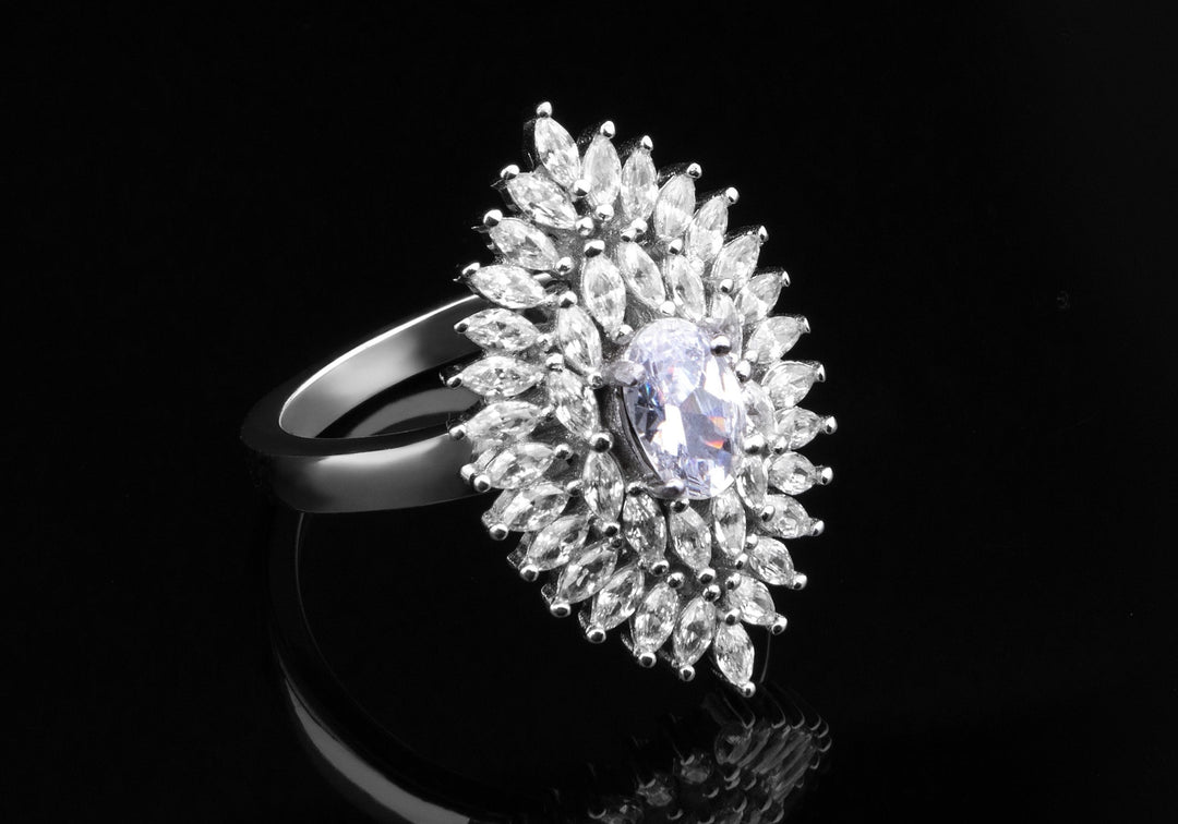 marquise diamond engagement ring
