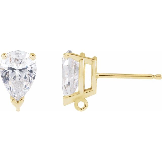 Basket Stud Earring Top