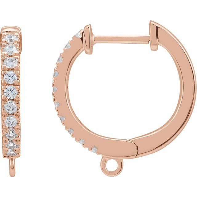 Accented Hoop Earring Top