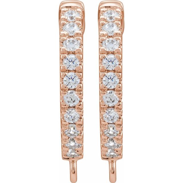 Accented Hoop Earring Top