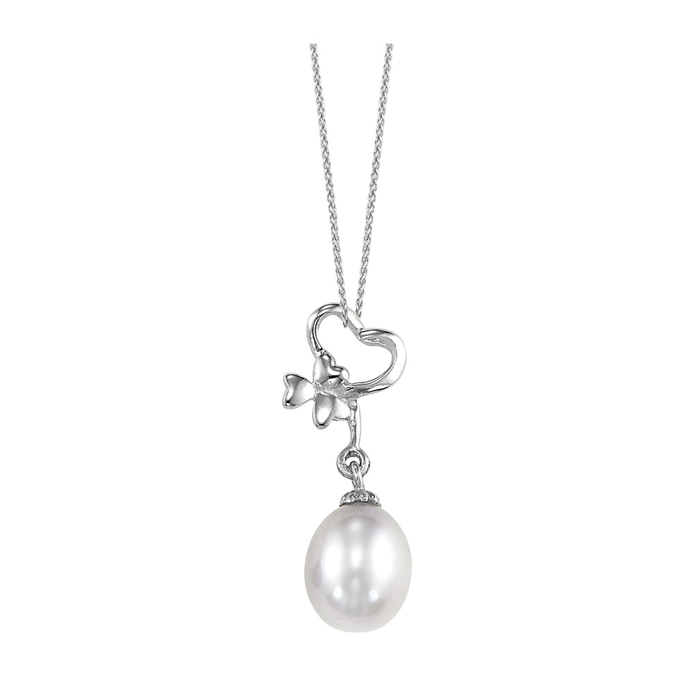 Silver Pearl Pendant