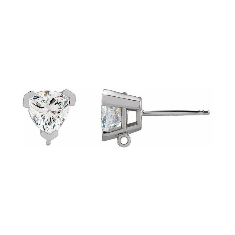 Basket Stud Earring Top