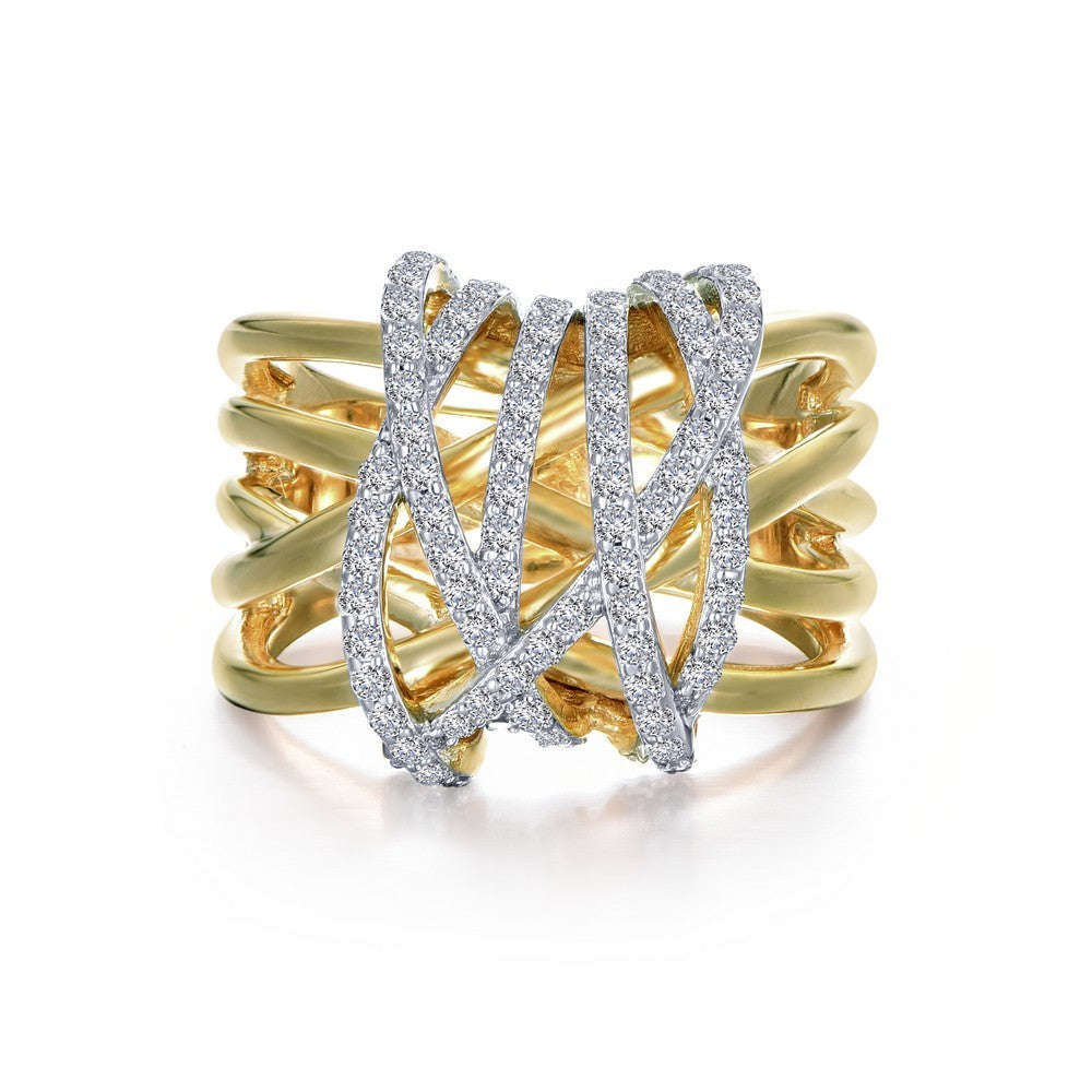 Mixed-Color Crossover Ring