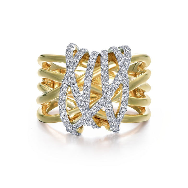 Mixed-Color Crossover Ring