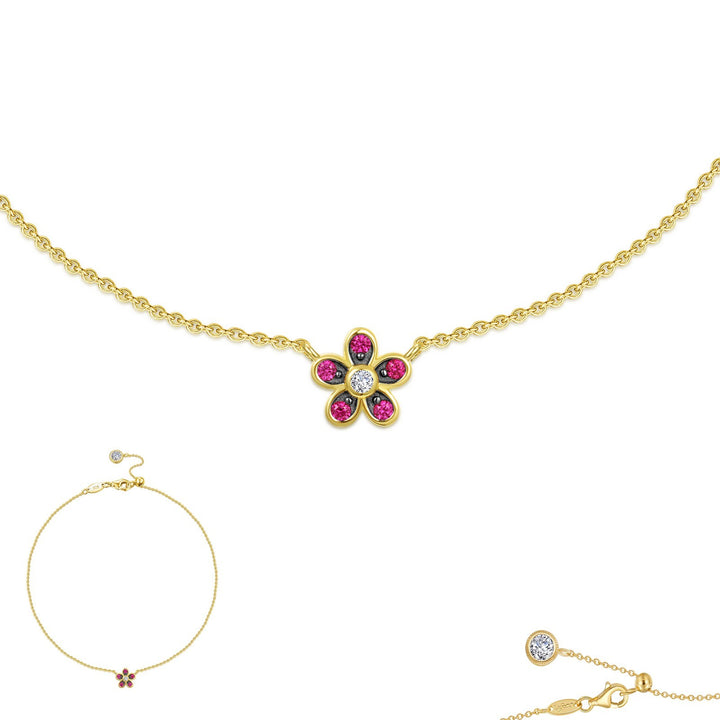 Mini Flower Anklet