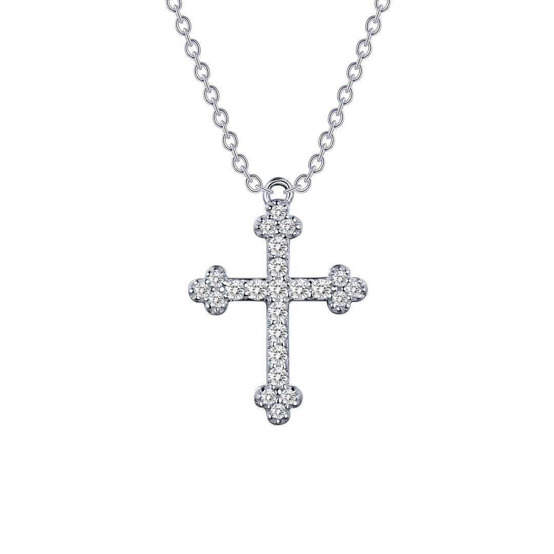 0.35 CTW Cross Necklace