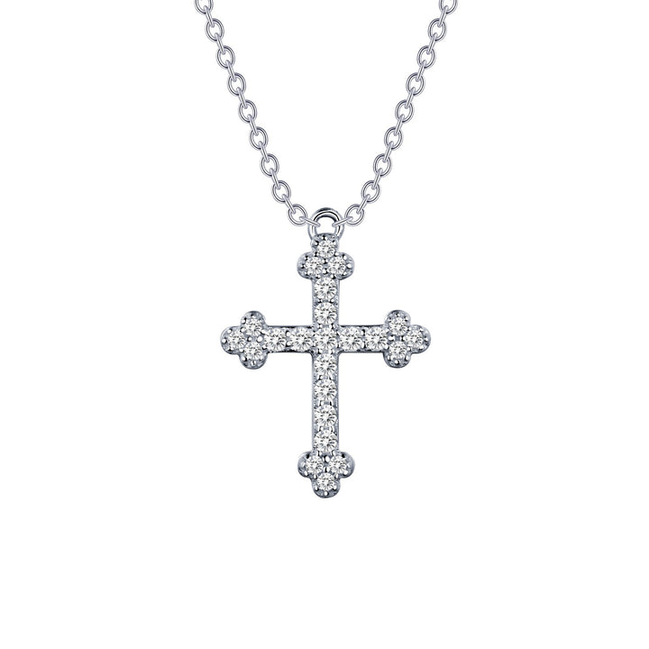 0.35 CTW Cross Necklace
