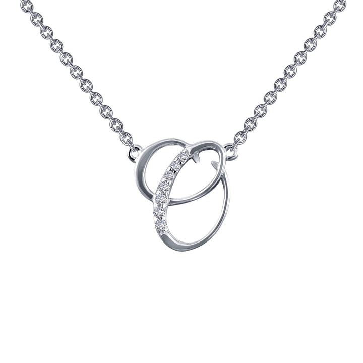 Letter O Pendant Necklace