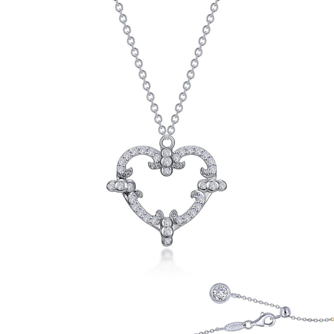 Filigreen Heart (c) Necklace