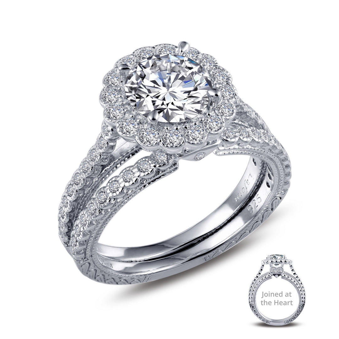Joined-At-The-Heart Wedding Set