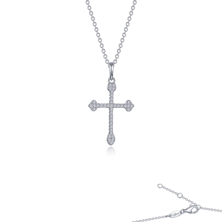 Syriac Cross Pendant Necklace