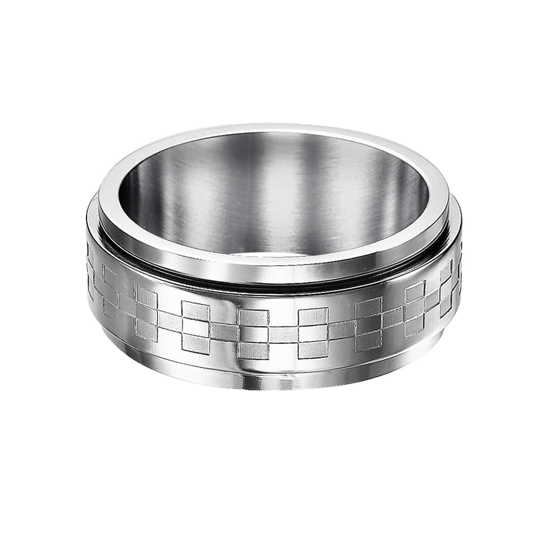 Steel White Ring