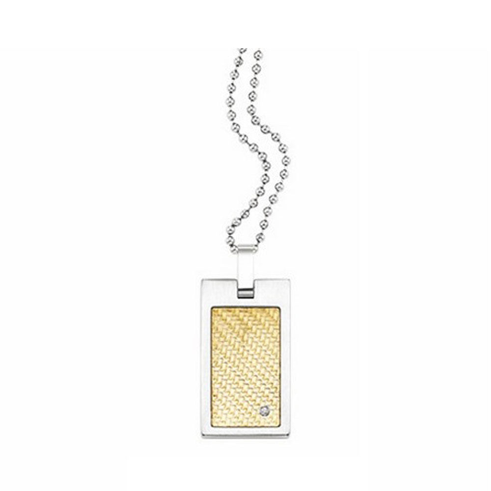 Steel White Pendant
