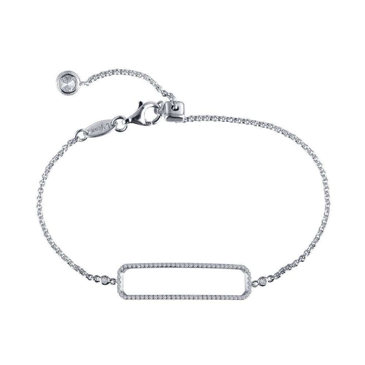 Open Rectangle Bracelet""