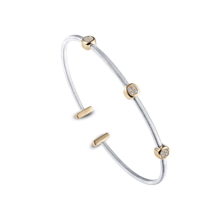 Open Cuff Station Bracelet