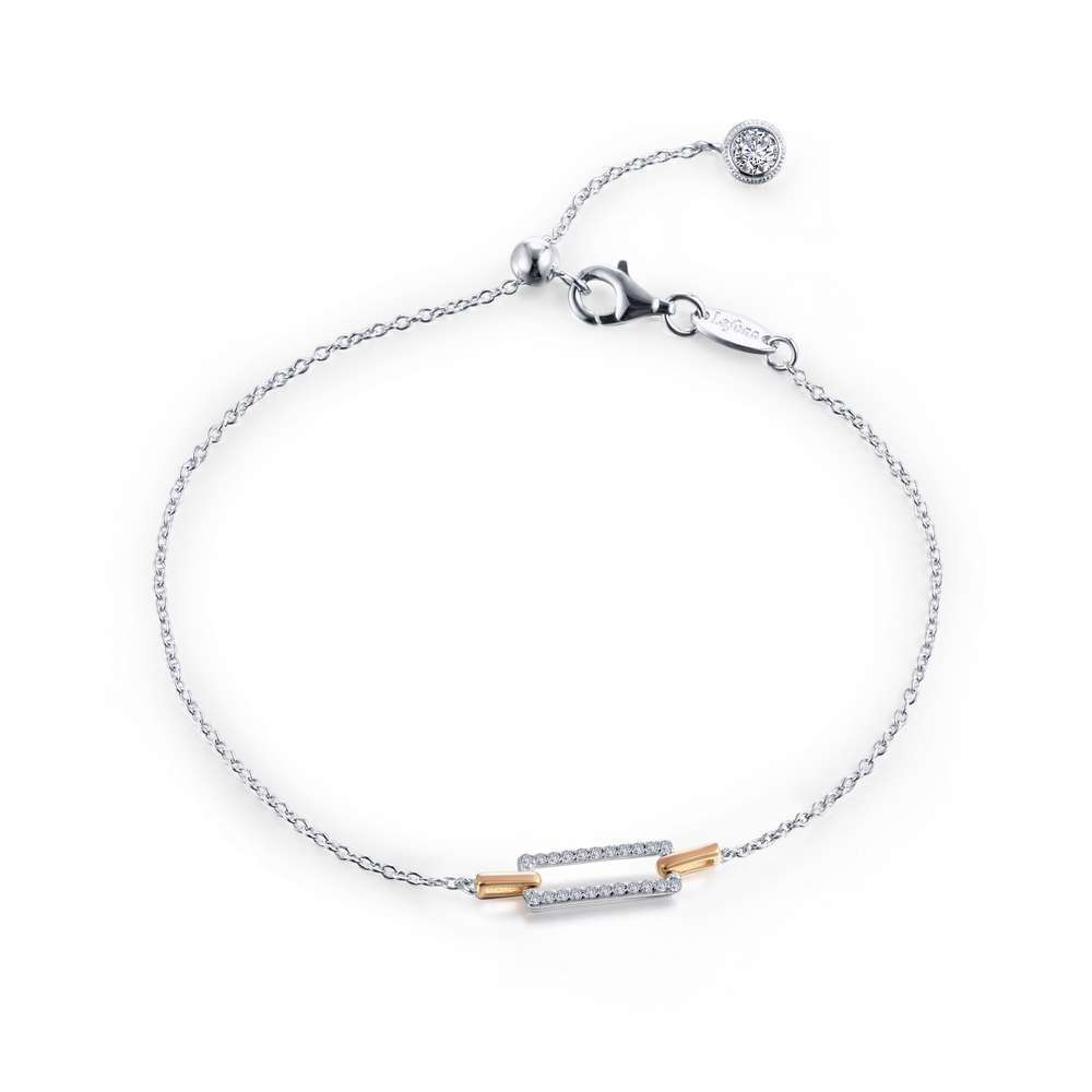 Open Rectangle Bracelet