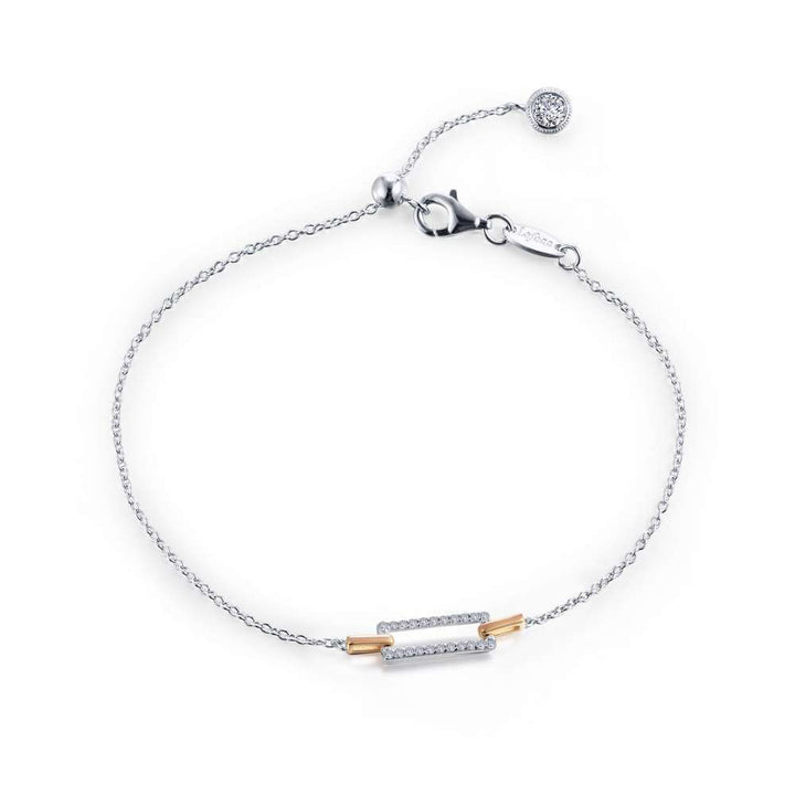Open Rectangle Bracelet