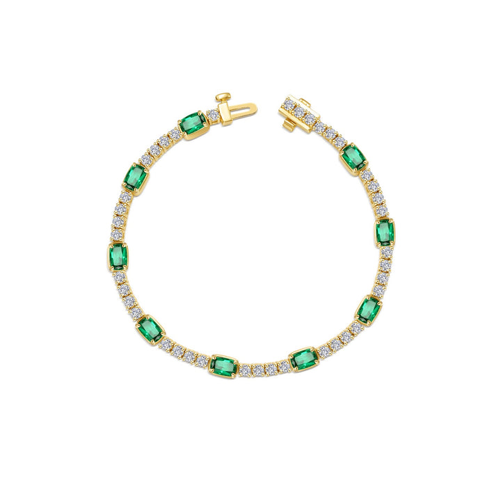 Regal Cushion-Cut Bracelet