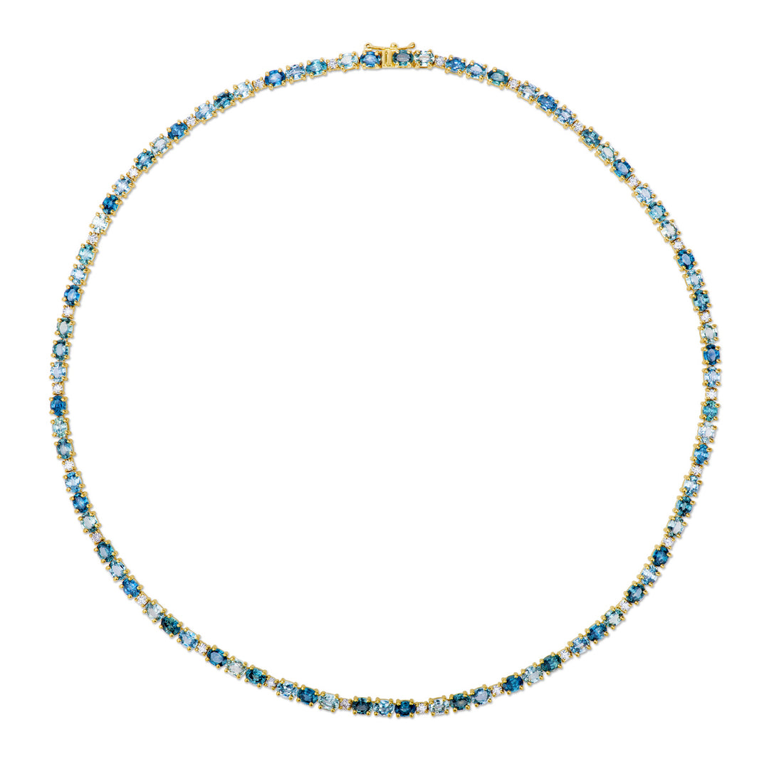 Honey Gold™Montana Sapphire Ombré™NECKLACE
