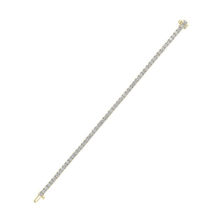 14Kt Yellow Gold Diamond 1Ctw Bracelet