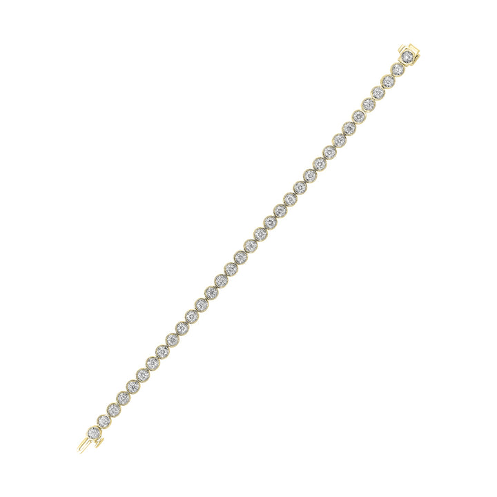 14Kt Yellow Gold Diamond 2Ctw Bracelet