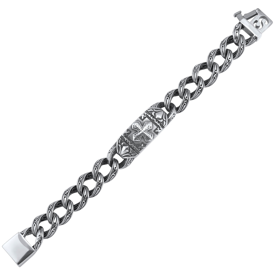 Steel White Bracelet