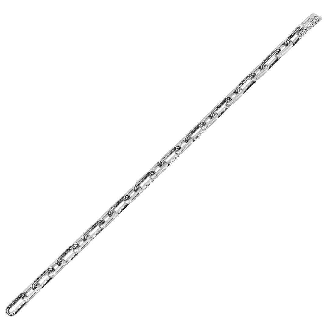 Silver Diamond 1/10Ctw Bracelet