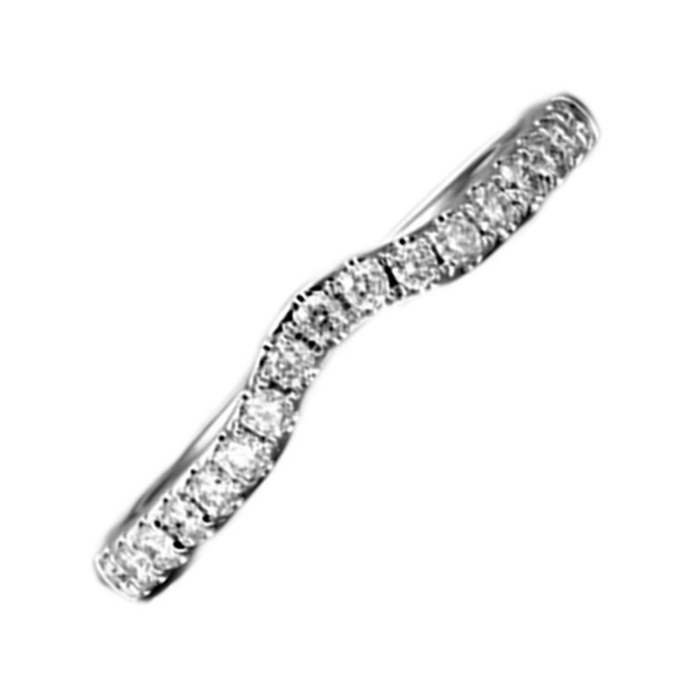 14Kt White Gold Diamond 1/4Ctw Ring