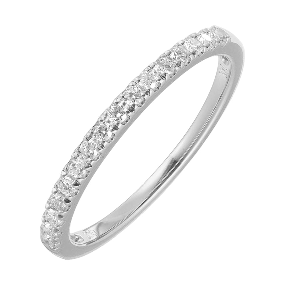 14Kt White Gold Diamond 1/5Ctw Ring