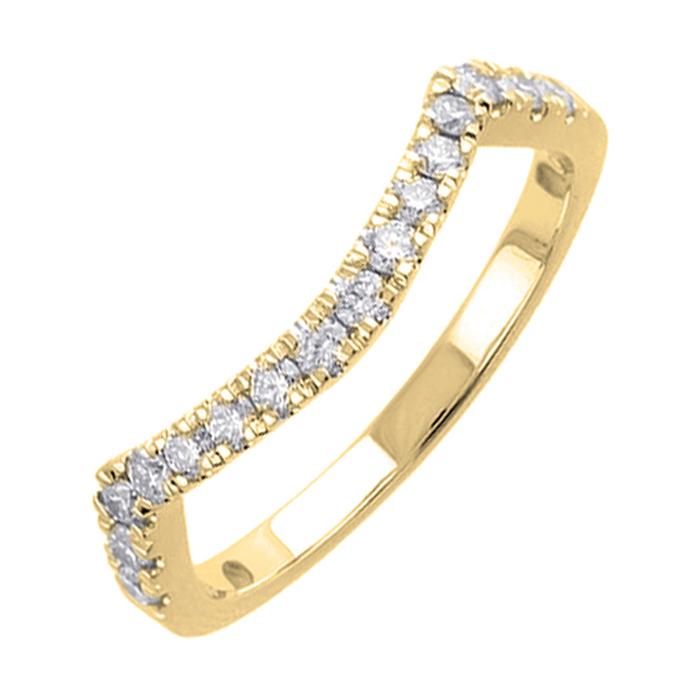 14Kt Yellow Gold Diamond 1/3Ctw Ring