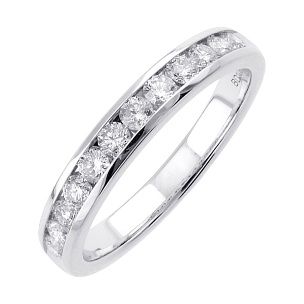 14Kt White Gold Diamond 1/2Ctw Ring
