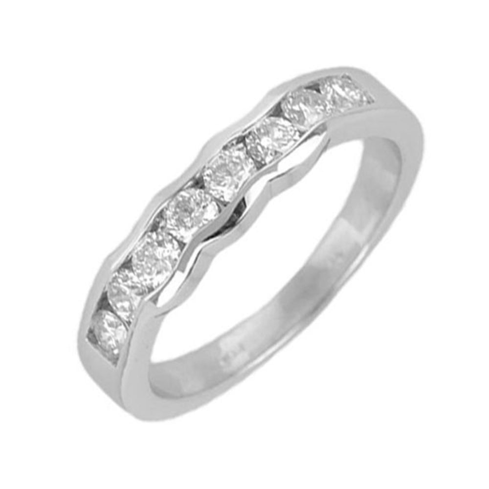 14Kt White Gold Diamond 5/8Ctw Ring