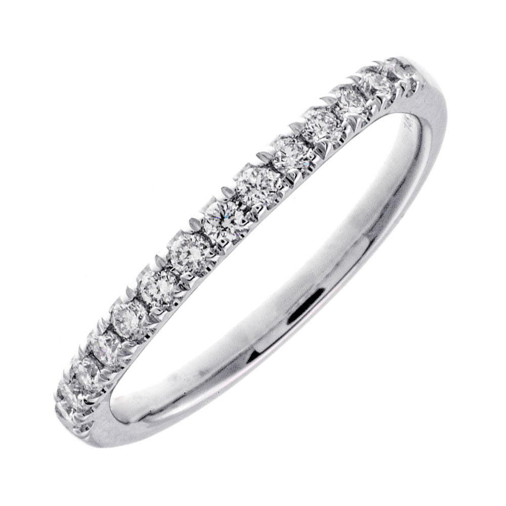 14Kt White Gold Diamond 1/4Ctw Ring