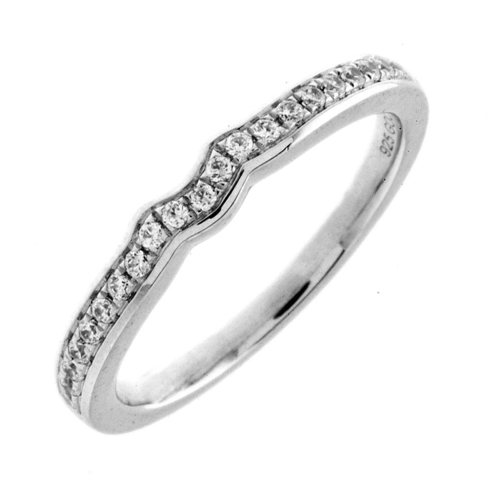 14Kt White Gold Diamond 1/6Ctw Ring