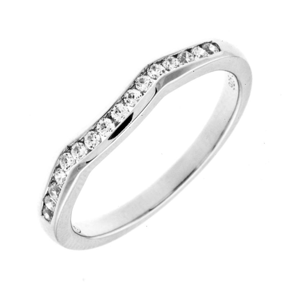 14Kt White Gold Diamond 1/5Ctw Ring
