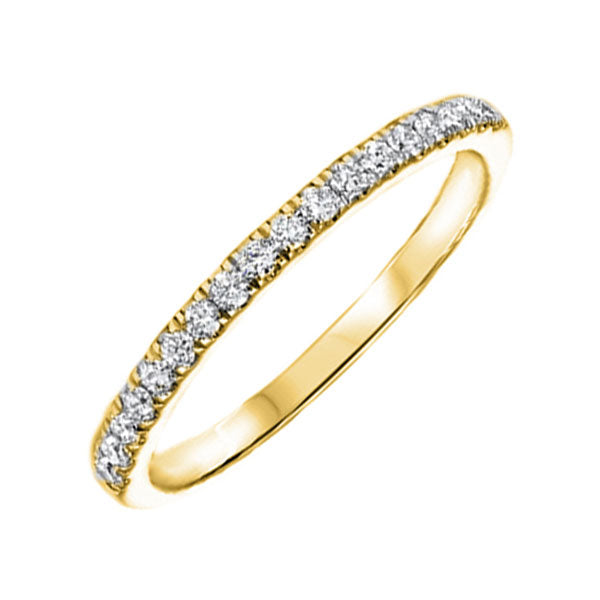 14Kt Yellow Gold Diamond 1/4Ctw Ring