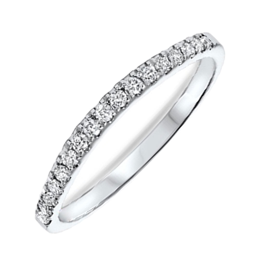 14Kt White Gold Diamond 1/5Ctw Ring