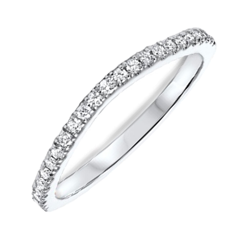 14Kt White Gold Diamond 1/5Ctw Ring