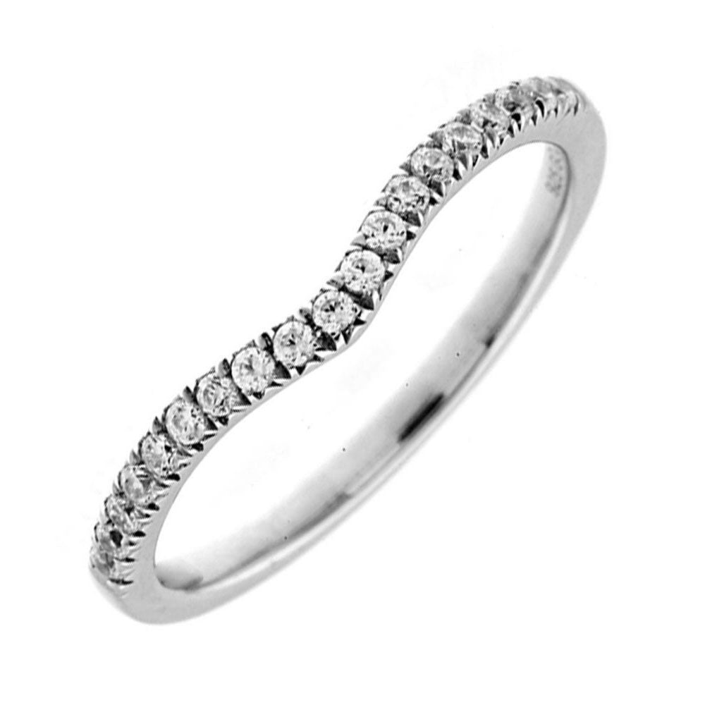 14Kt White Gold Diamond 1/5Ctw Ring