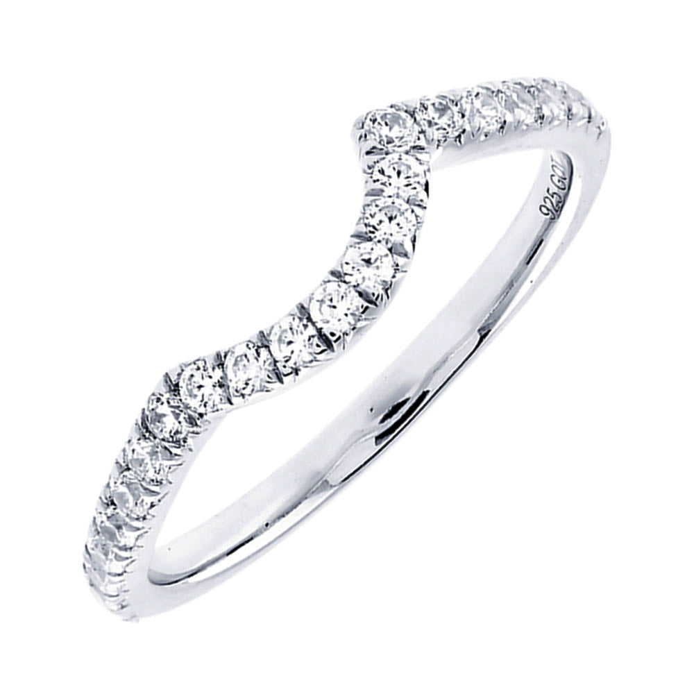 14Kt White Gold Diamond 1/3Ctw Ring