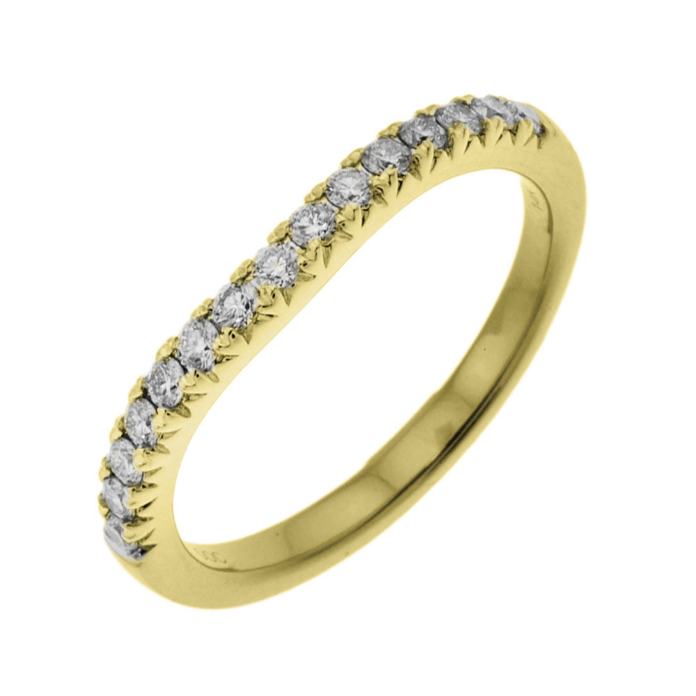 14Kt Yellow Gold Diamond 1/3Ctw Ring