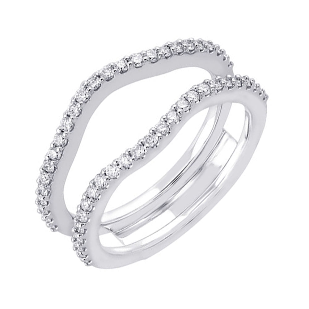 14Kt White Gold Diamond 1/2Ctw Ring