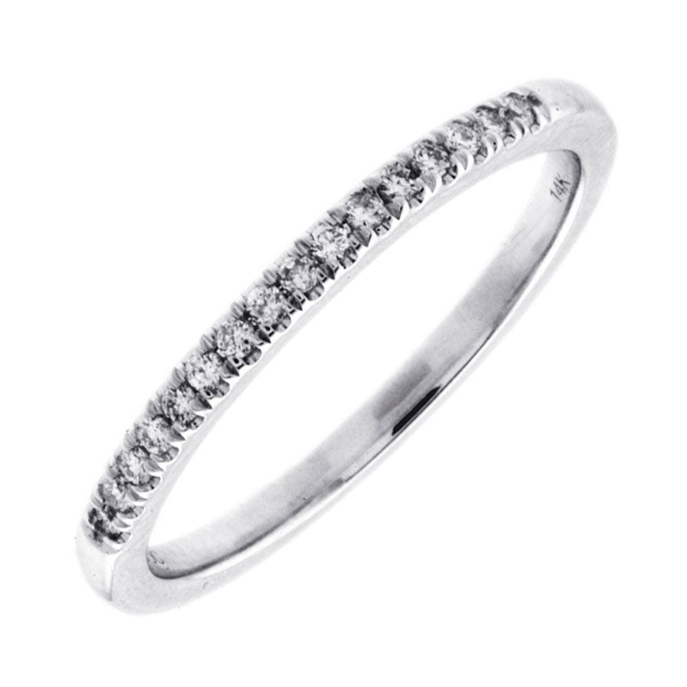 14Kt White Gold Diamond 1/10Ctw Ring